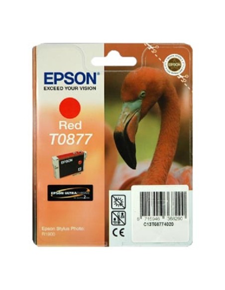 CARTUCHO EPSON T0877 RED STYLUS PHOTO 1900