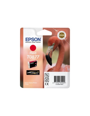 CARTUCHO EPSON T0877 RED STYLUS PHOTO...