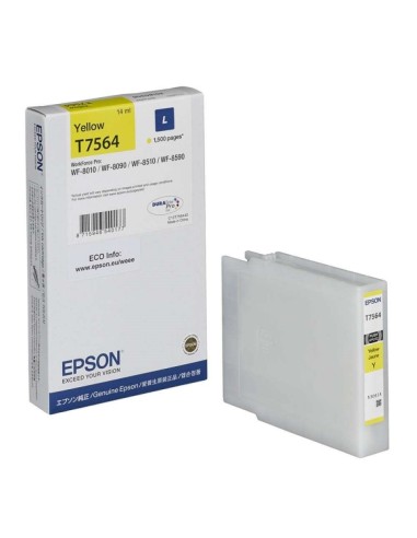 CARTUCHO EPSON T7554XL YELLOW WF PRO...