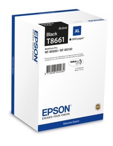 CARTUCHO EPSON T8661 BLACK WF PRO...