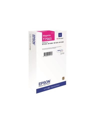 CARTUCHO EPSON T7563 MAGENTA WF PRO...