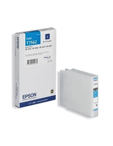 CARTUCHO EPSON T7562 CYAN WF PRO...