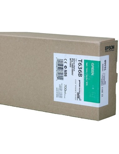 CARTUCHO EPSON T636B GREEN STYLUS PRO 7890 7900 9890 9900