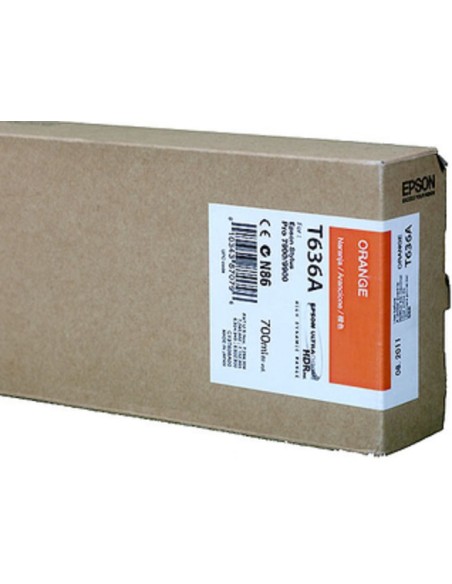 CARTUCHO EPSON T636A ORANGE STYLUS PRO 7890 7900 9890 9900