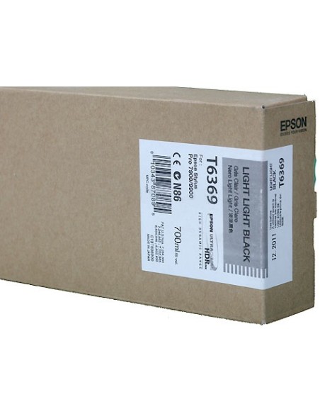 CARTUCHO EPSON T6369 GREY LIGHT STYLUS PRO 7890 7900 9890 9900