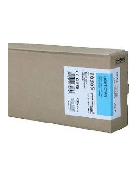 CARTUCHO EPSON T6365 CYAN LIGHT STYLUS PRO 7890 7900 9890 9900