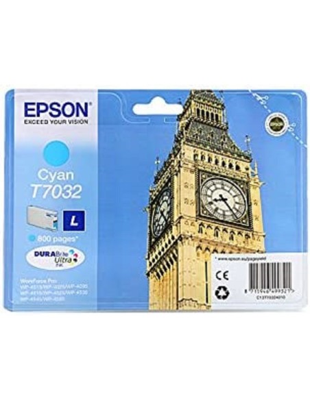 CARTUCHO EPSON T7032L CYAN WP4000 WP4500