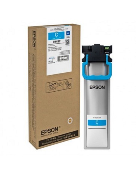 CARTUCHO EPSON T9452XL CYAN WF PRO WF-5710 WF-5790 WF-5210 WF-5290
