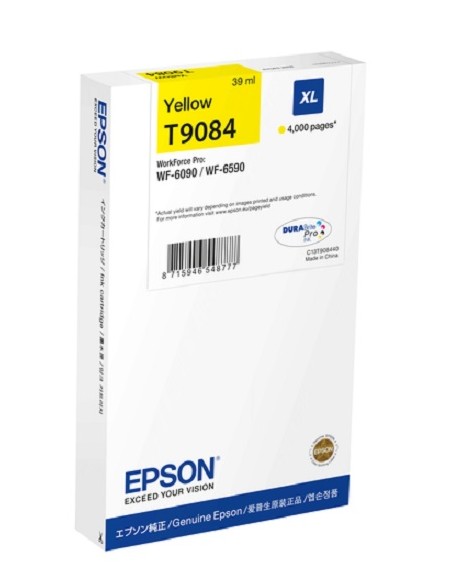 CARTUCHO EPSON T9084XL YELLOW WF-6590