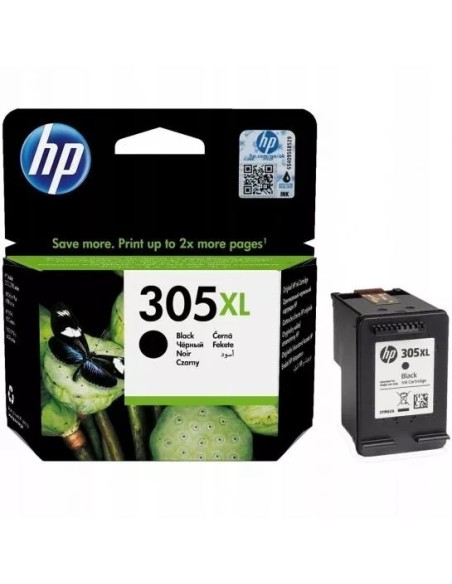 CARTUCHO HP 305XL BLACK DESKJET 1255 27XX DESKJET PLUS 41XX ENVY 60XX ENVY PRO 64XX