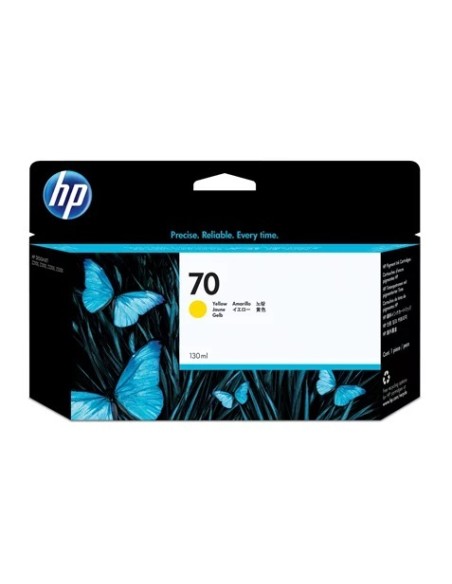 CARTUCHO HP 70 YELLOW DESIGNJET Z2100 Z3100 Z5200