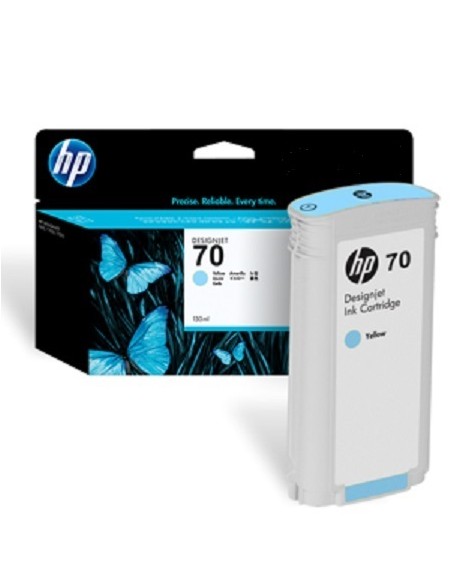 CARTUCHO HP 70 CYAN CLARO DESIGNJET Z2100 Z3100 Z5200