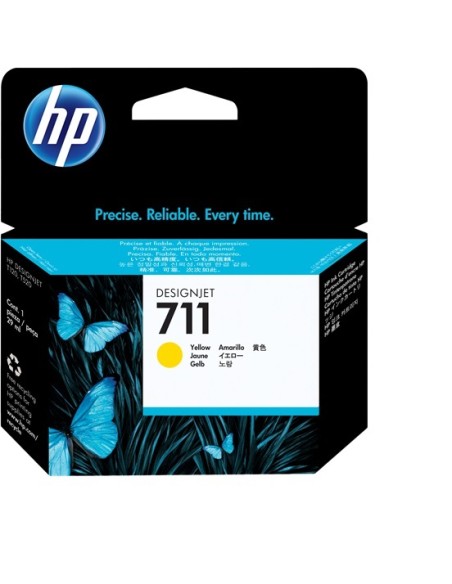 CARTUCHO HP 711 YELLOW DESIGNJET T120 T520