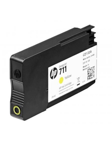 CARTUCHO HP 711 YELLOW DESIGNJET T120...