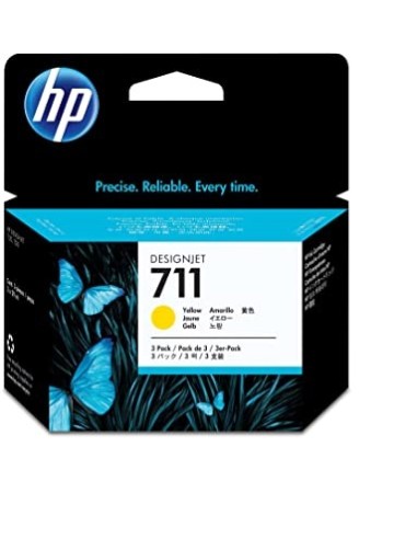 CARTUCHO HP 711 YELLOW DESIGNJET T120...