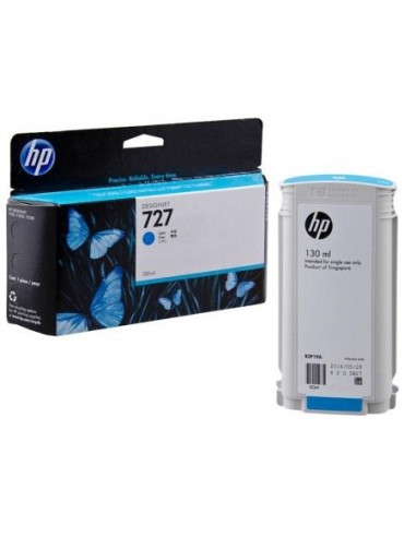 CARTUCHO HP 727 CYAN DESIGNJET T1500...