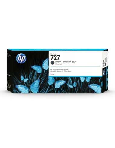 CARTUCHO HP 727 BLACK MATTE GRAN...