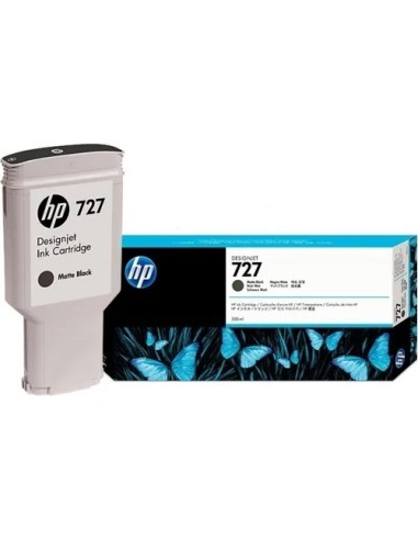CARTUCHO HP 727 BLACK MATTE GRAN...
