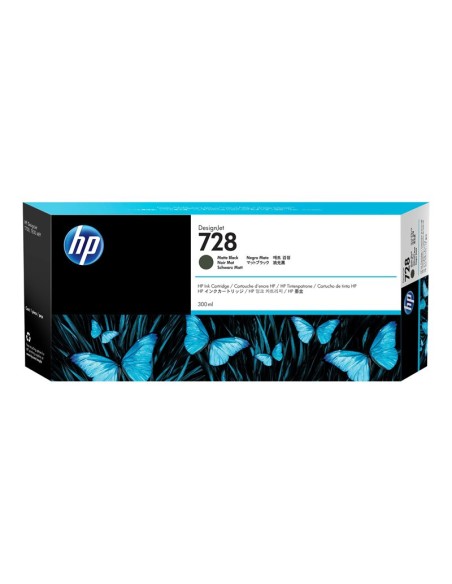 CARTUCHO HP 728 BLACK MATTE DESIGNJET T730 T830
