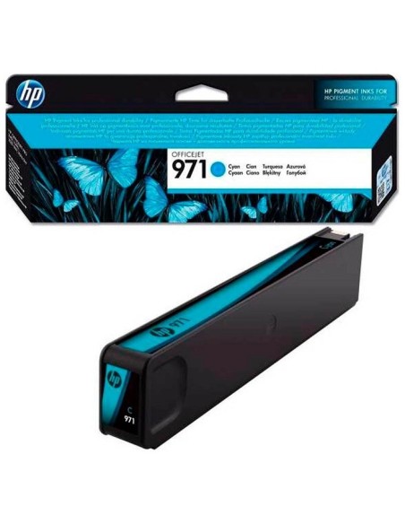 CARTUCHO HP 971 CYAN OFFICEJET PRO X451, X476, X551, X576