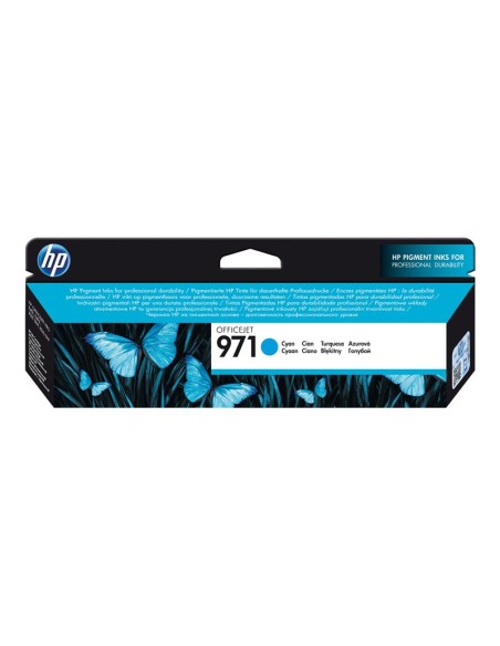 CARTUCHO HP 971 CYAN OFFICEJET PRO X451, X476, X551, X576