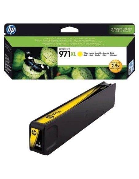 CARTUCHO HP 971XL YELLOW OFFICEJET PRO X451, X476, X551, X576