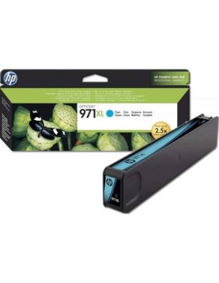 CARTUCHO HP 971XL CYAN OFFICEJET PRO X451, X476, X551, X576