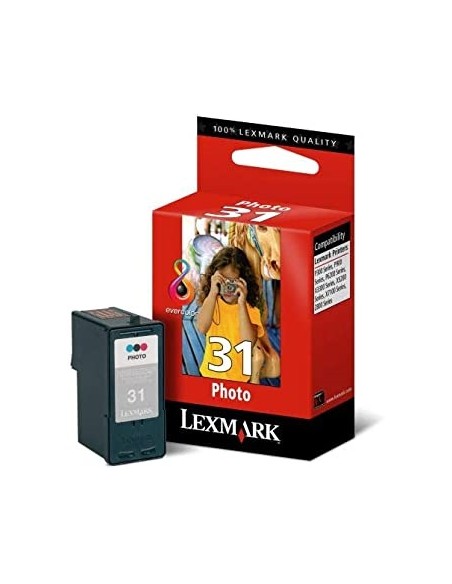 CARTUCHO LEXMARK 31 PHOTO Z810/Z812/Z815/Z816/Z818/X5250/X5260/X5270/X5210