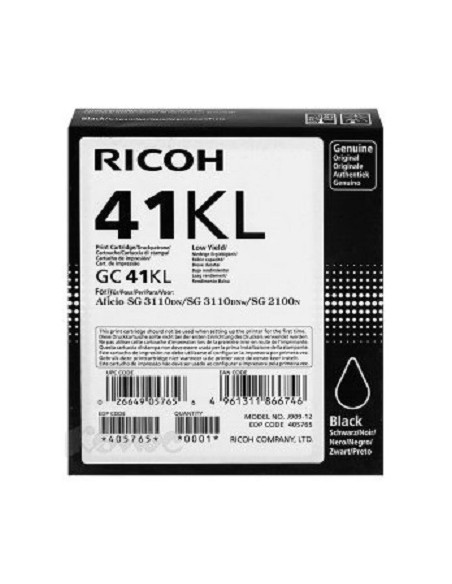 CARTUCHO RICOH GC41 BLACK SG2100N