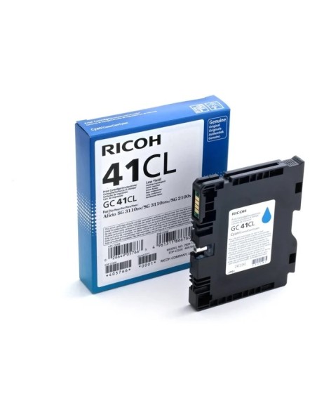 CARTUCHO RICOH GC41 CYAN SG2100N