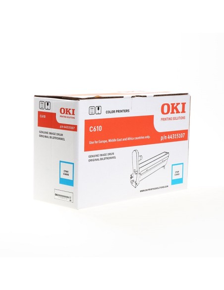 TAMBOR OKI 44315107 CYAN C610 20000 PAG
