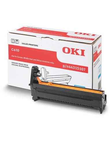 TAMBOR OKI 44315107 CYAN C610 20000 PAG