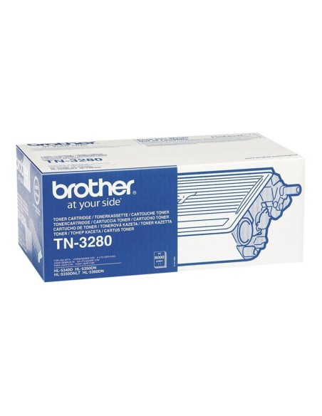TONER BROTHER TN3280 BLACK DCP-8085DN/HL-5340D/5370 8000 PAG