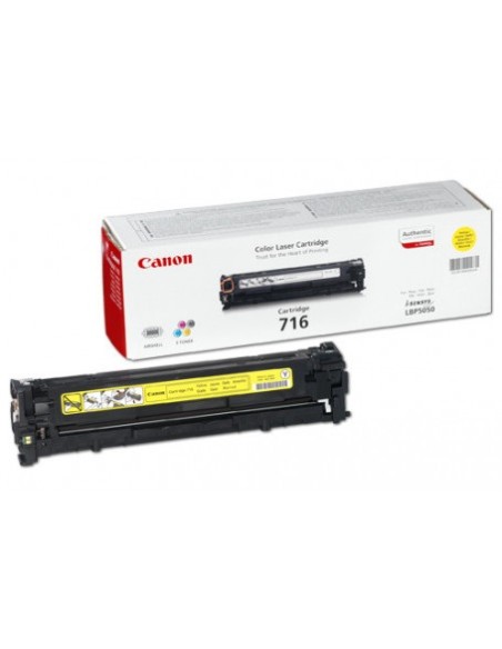 TONER CANON 716 YELLOW LBP5050/LBP5050N 1500 PAG