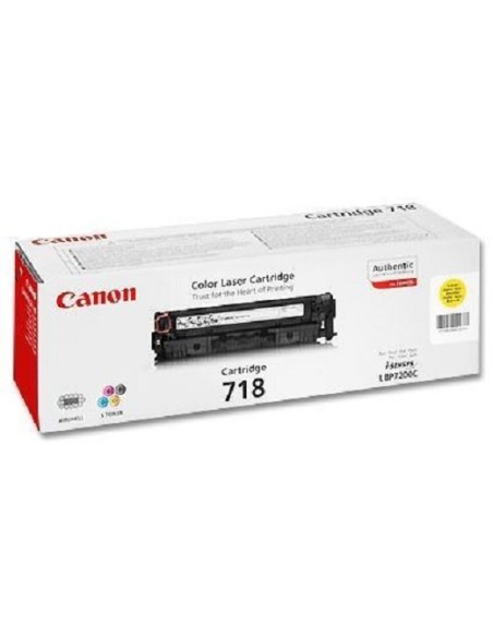 TONER CANON 718 YELLOW LBP7210 LBP7680 MF728 MF8340 MF8550 2900 PAG