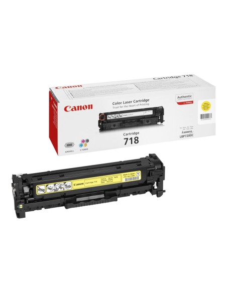 TONER CANON 718 YELLOW LBP7210 LBP7680 MF728 MF8340 MF8550 2900 PAG