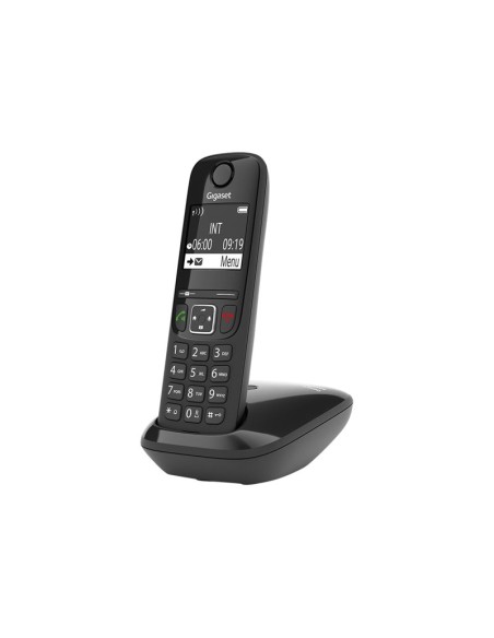 TELEFONO INALAMBRICO SIEMENS GIGASET AS690 DUO MANOS LIBRE BLACK