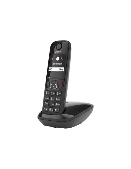 TELEFONO INALAMBRICO SIEMENS GIGASET AS690 DUO MANOS LIBRE BLACK