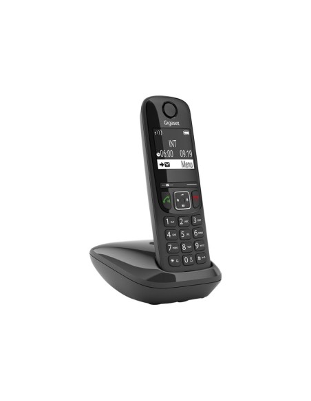 TELEFONO INALAMBRICO SIEMENS GIGASET AS690 DUO MANOS LIBRE BLACK