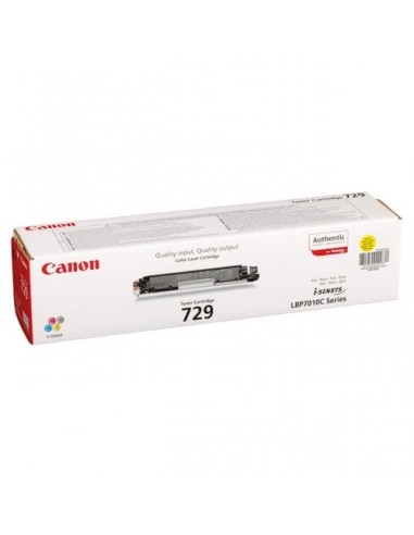 TONER CANON 729 YELLOW LBP7018C 1000 PAG