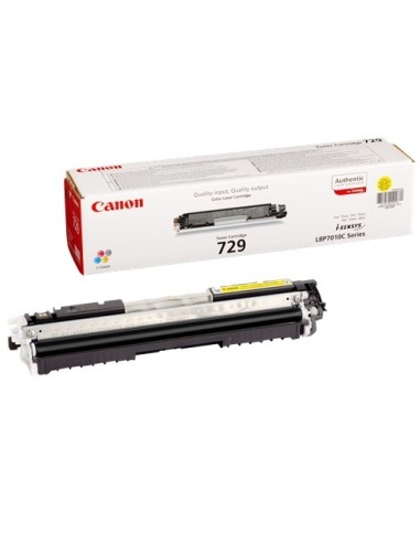 TONER CANON 729 YELLOW LBP7018C 1000 PAG