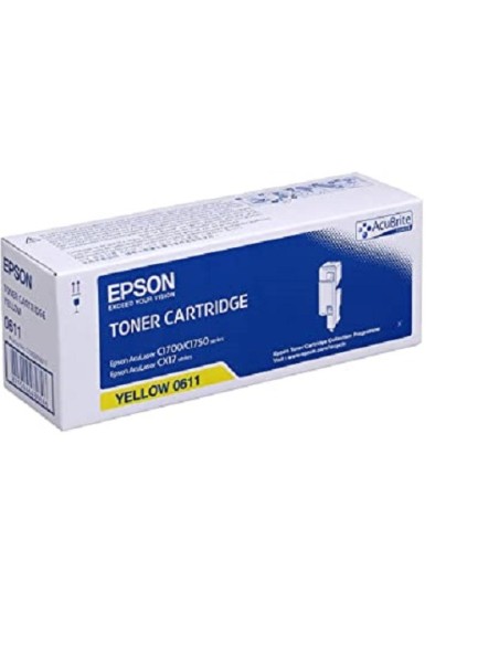 TONER EPSON 0611 YELLOW C1700 C1750 CX17 1400 PAG