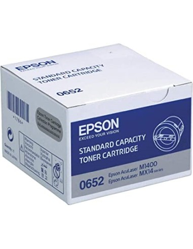 TONER EPSON 0652 BLACK M1400 MX14...
