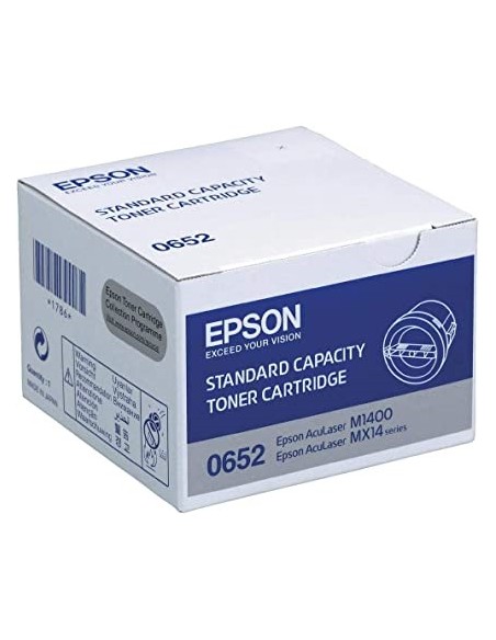 TONER EPSON 0652 BLACK M1400 MX14 1000 PAG