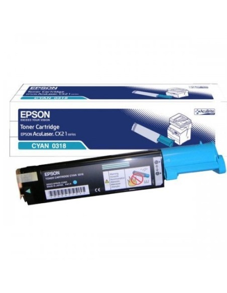 TONER EPSON 0318 CYAN CX21 5000 PAG