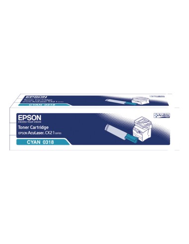 TONER EPSON 0318 CYAN CX21 5000 PAG