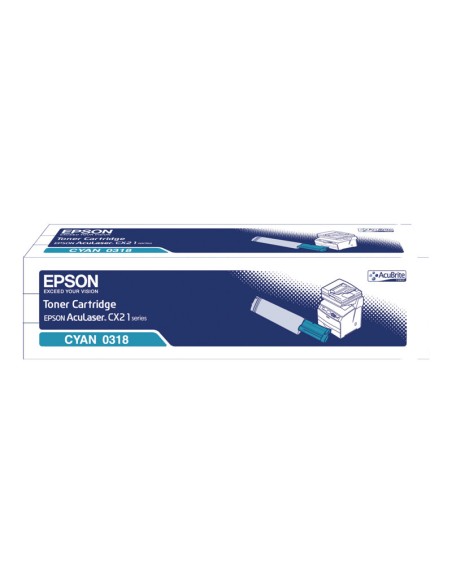 TONER EPSON 0318 CYAN CX21 5000 PAG