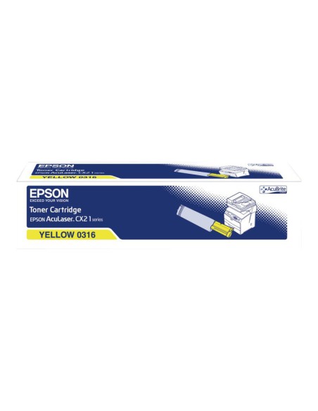 TONER EPSON 0316 YELLOW CX21 5000 PAG