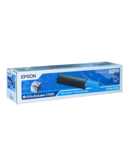 TONER EPSON 0189 CYAN GRAN CAPACIDAD C1100 CX11 4000 PAG