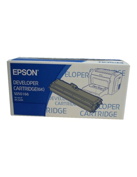 TONER EPSON S050166 BLACK EPL-6200 6000 PAG